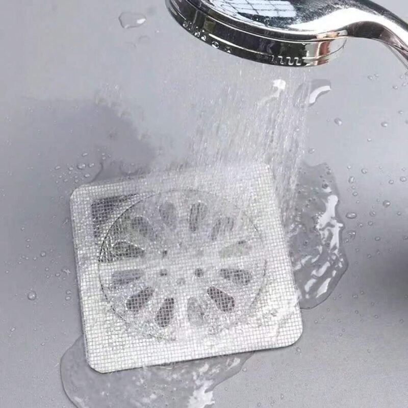 (pack Of 10) Multifunctional Net Sticker Drainer Net For Bathroom - Kitchen Etc | Window Screen Repair Patches For Door Window - Image 7