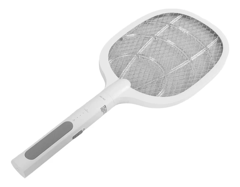 Rechargeable Electric Mosquito Killer Racket 2 In 1 LED Flash Light  (Random Color) - Image 3