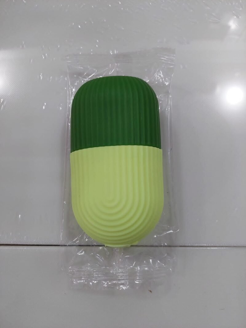 Face Ice Roller Silicone Facial Massager to Enhance Skin Glow, Without box (Random Color) - Image 3