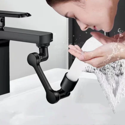 Rotation Faucet Sprayer Head Universal 1080°rotatable Bathroom Washbasin Tap Splash Filter Water Saving Bubbler Nozzle